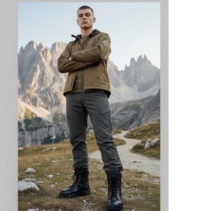 Men’s 5.11 Tactical Black Combat Work Boots Size 10.5